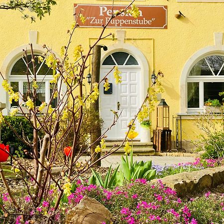 Restaurant Und Pension Zur Puppenstube Stolpen Ngoại thất bức ảnh
