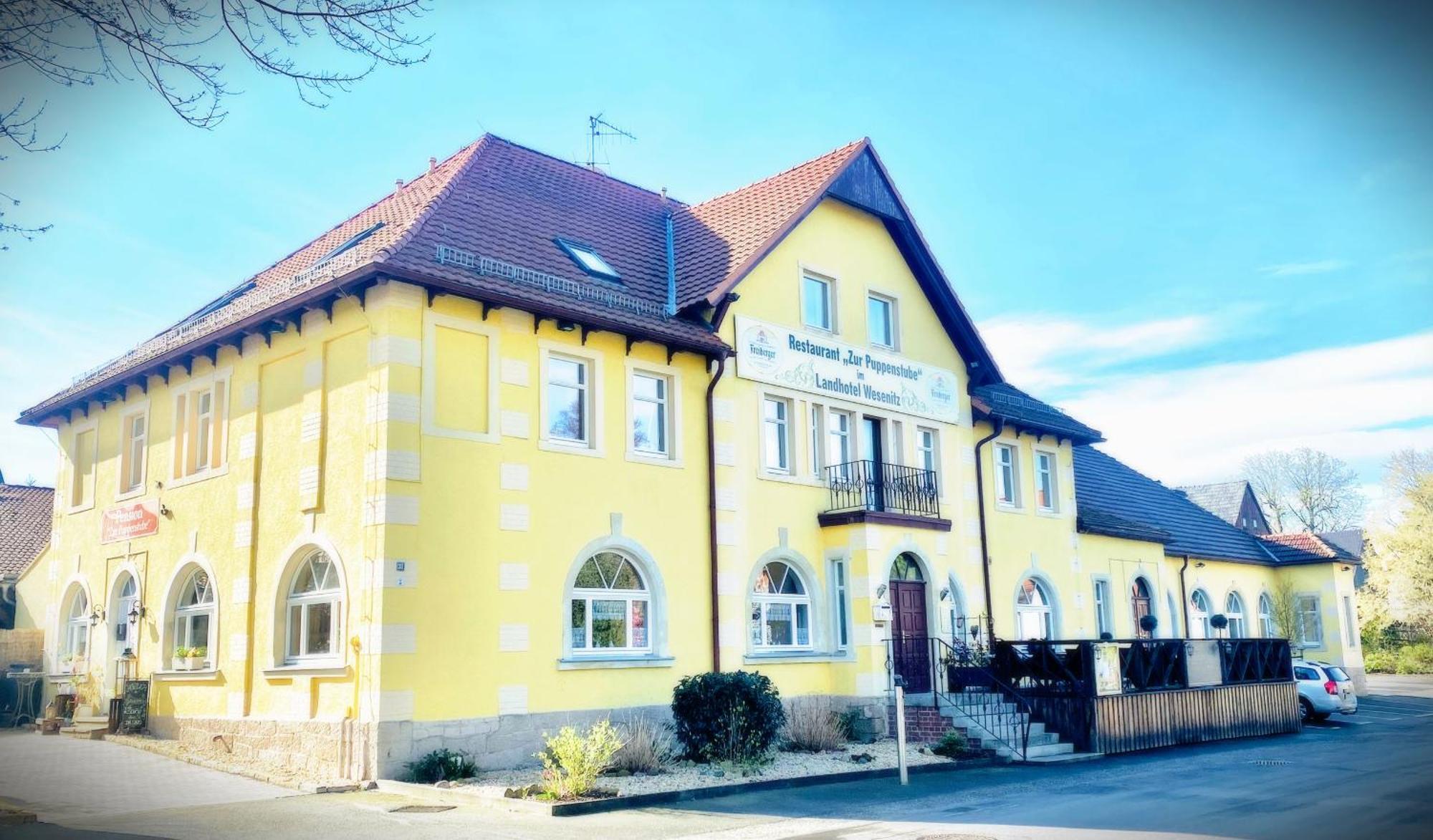 Restaurant Und Pension Zur Puppenstube Stolpen Ngoại thất bức ảnh